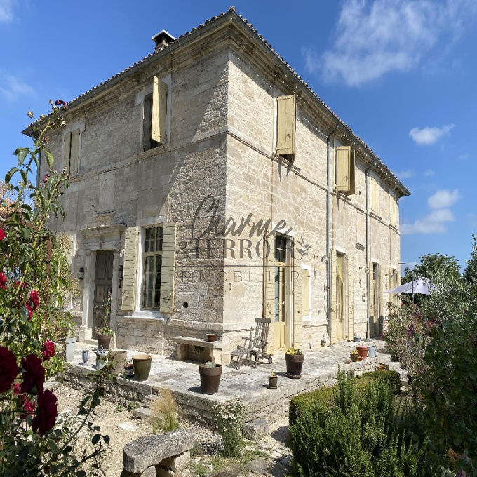 Barjac Maison de maître Piscine Barjac Maison de maître Piscine